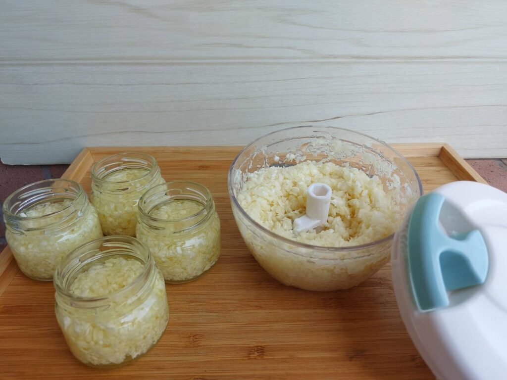 新にんにくの保存