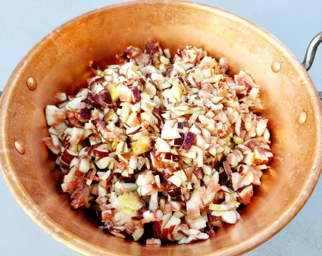 いちじくジャムを作ります