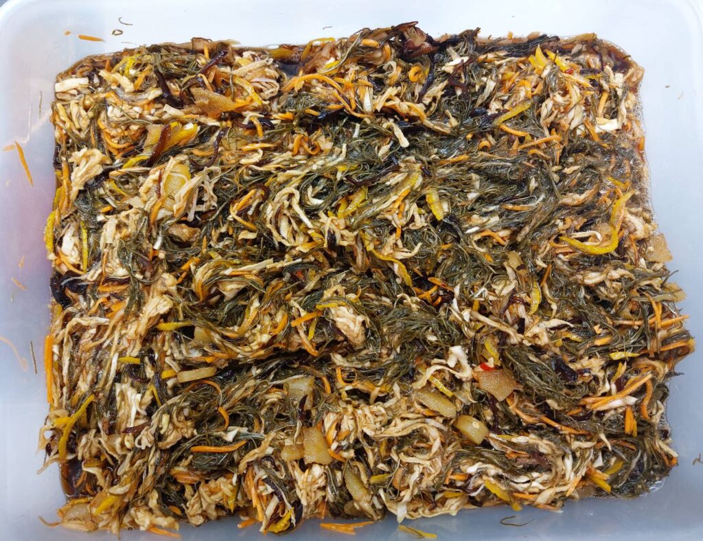 お正月は松前漬け