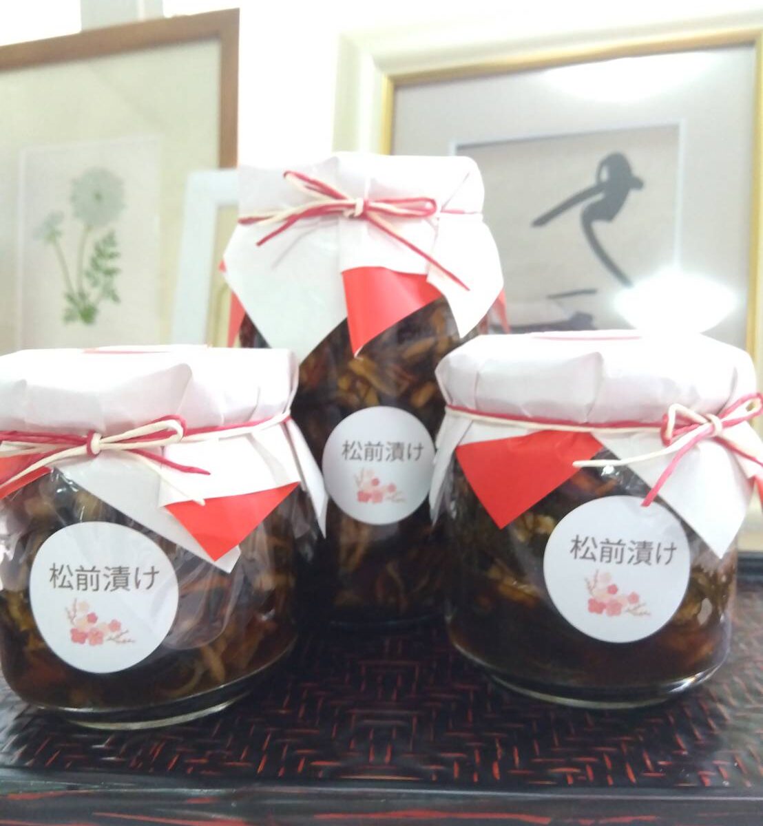 お正月は松前漬け