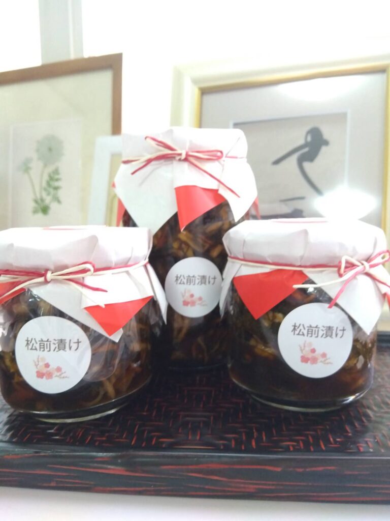 お正月は松前漬け